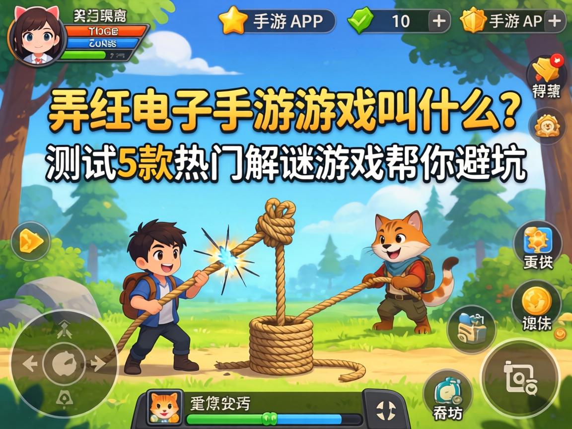 实测5款热门解谜游戏帮你避坑