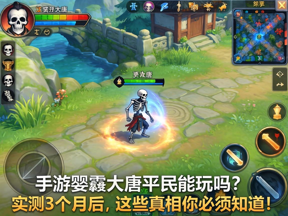 手游骷髅大唐平民能玩吗
