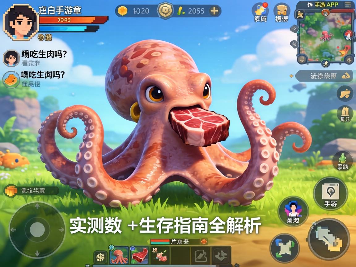 方舟手游章鱼吃生肉吗