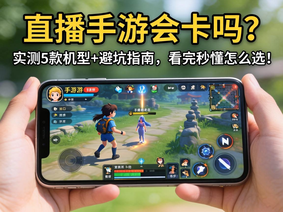 拿手机直播手游会卡吗?实测5款机型+避坑指南,看完秒懂怎么选! 拿手机直播手游会卡吗