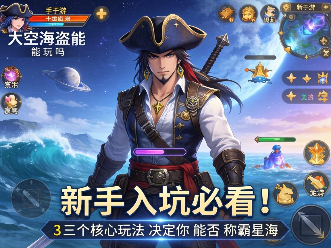 太空海盗能玩吗手游,新手入坑必看!这3个核心玩法决定你能否称霸星海 这3个核心玩法决定你能否称霸星海