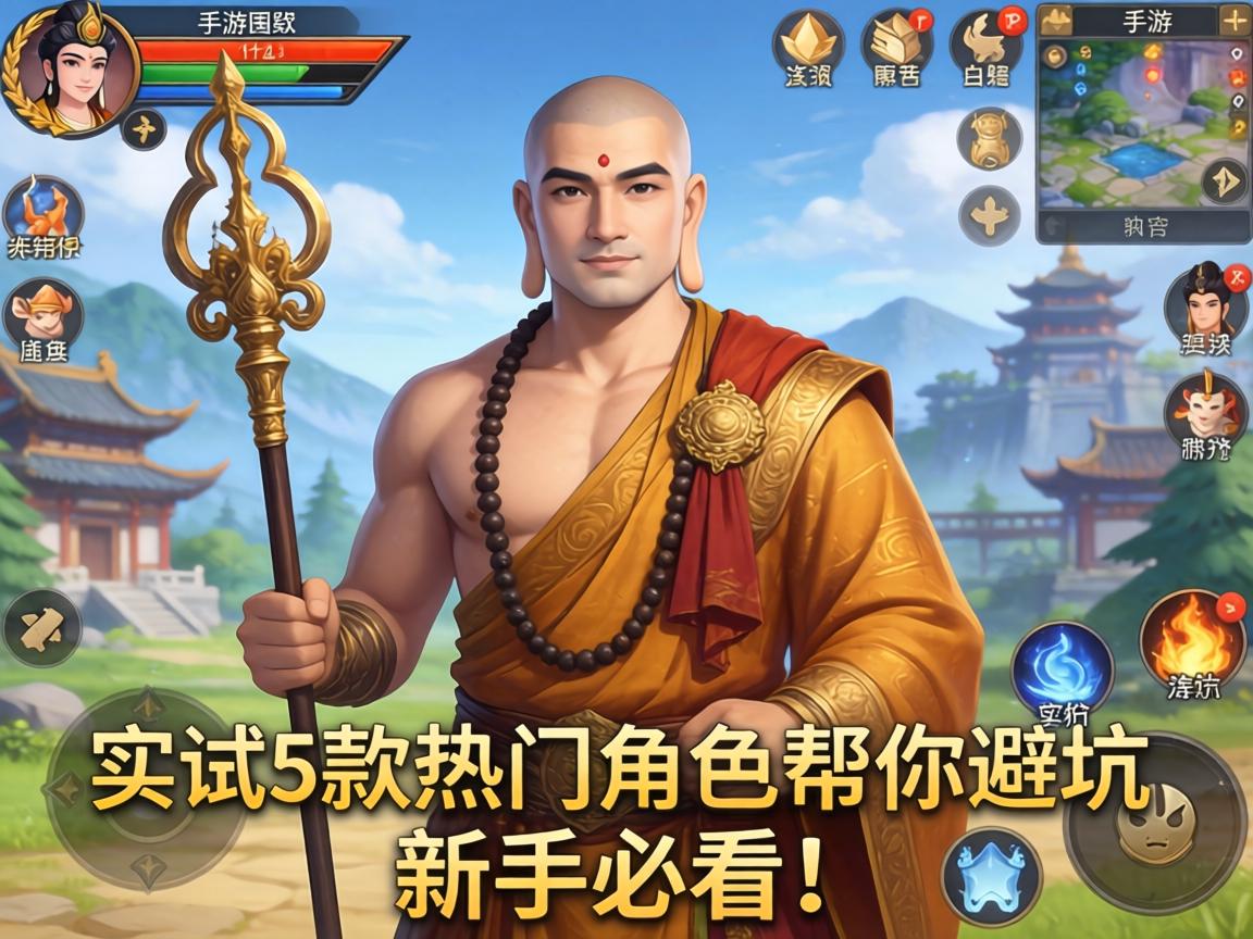 手游罗汉什么价位?实测5款热门角色帮你避坑,新手必看! 实测5款热门角色帮你避坑