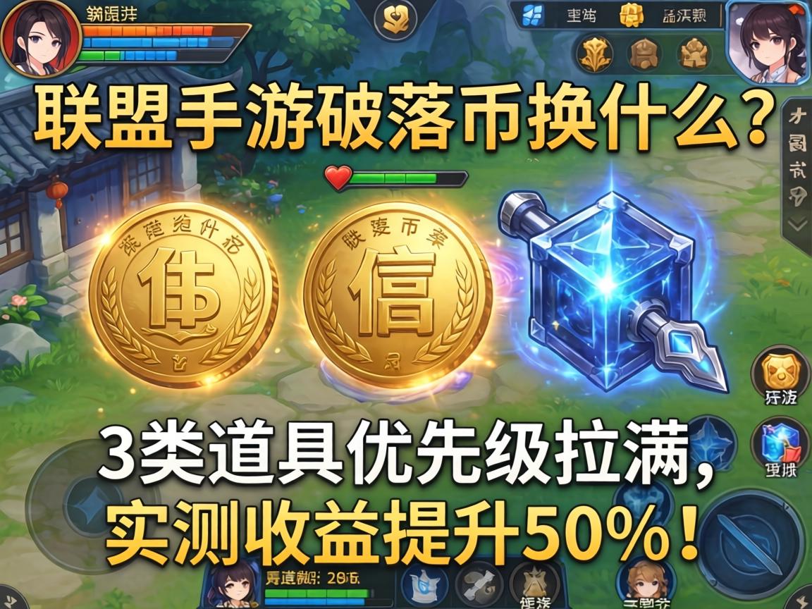 联盟手游破落币换什么