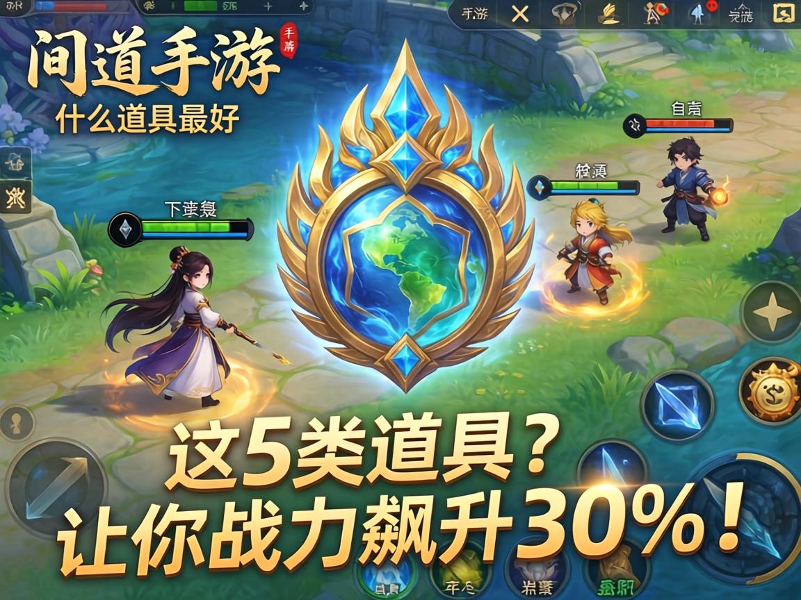 这5类道具让你战力飙升30
