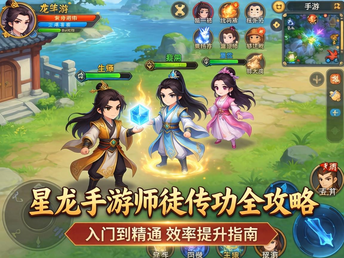 天龙手游师徒传功全攻略,从入门到精通的效率提升指南 从入门到精通的效率提升指南