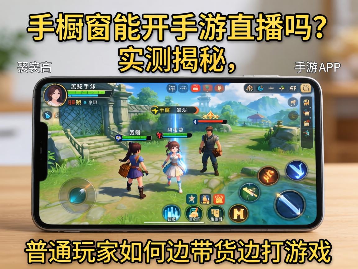 普通玩家如何边带货边打游戏
