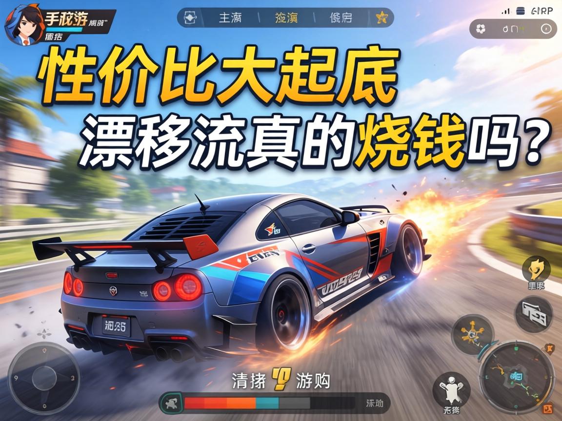 漂移流真的烧钱吗