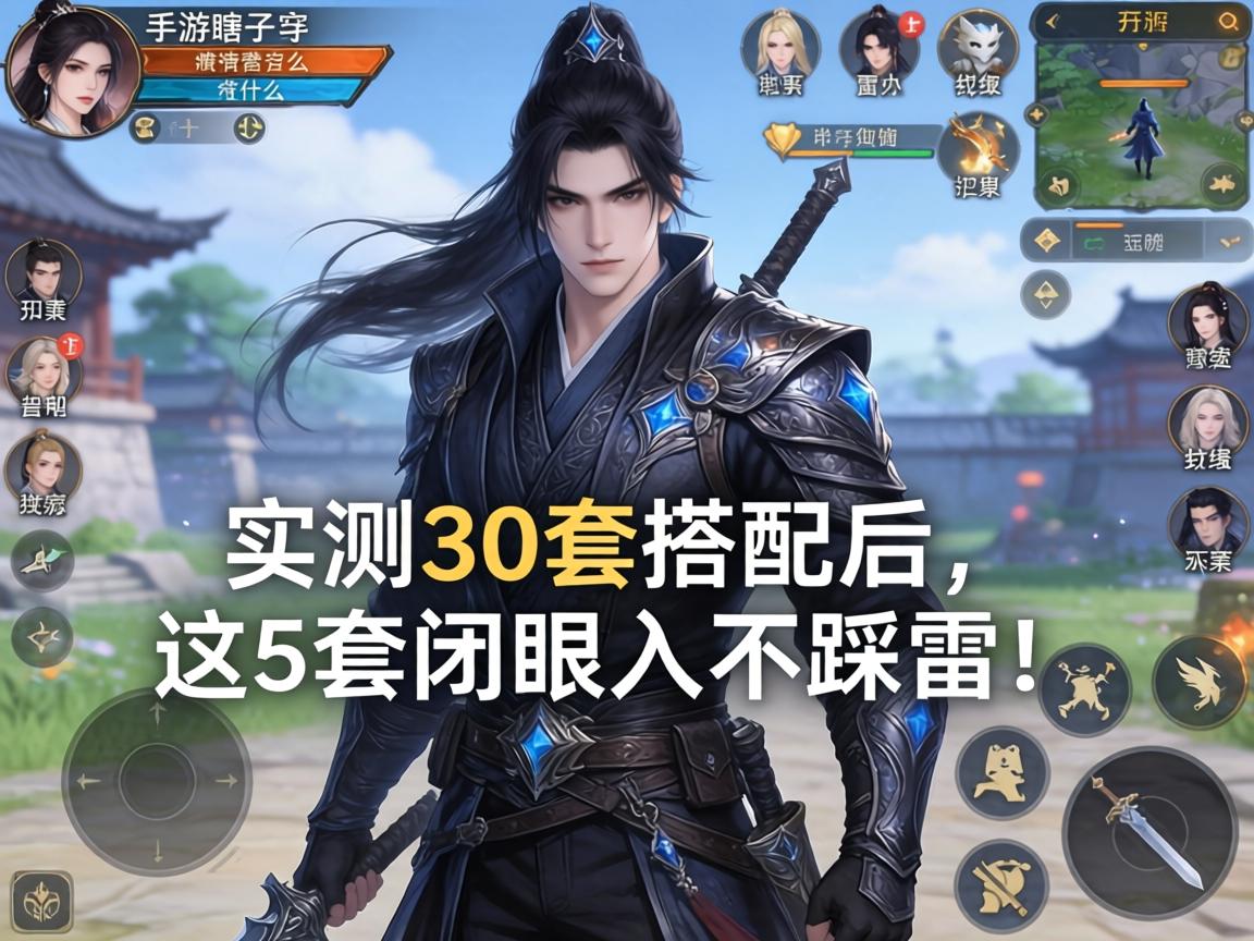 手游瞎子穿什么装备