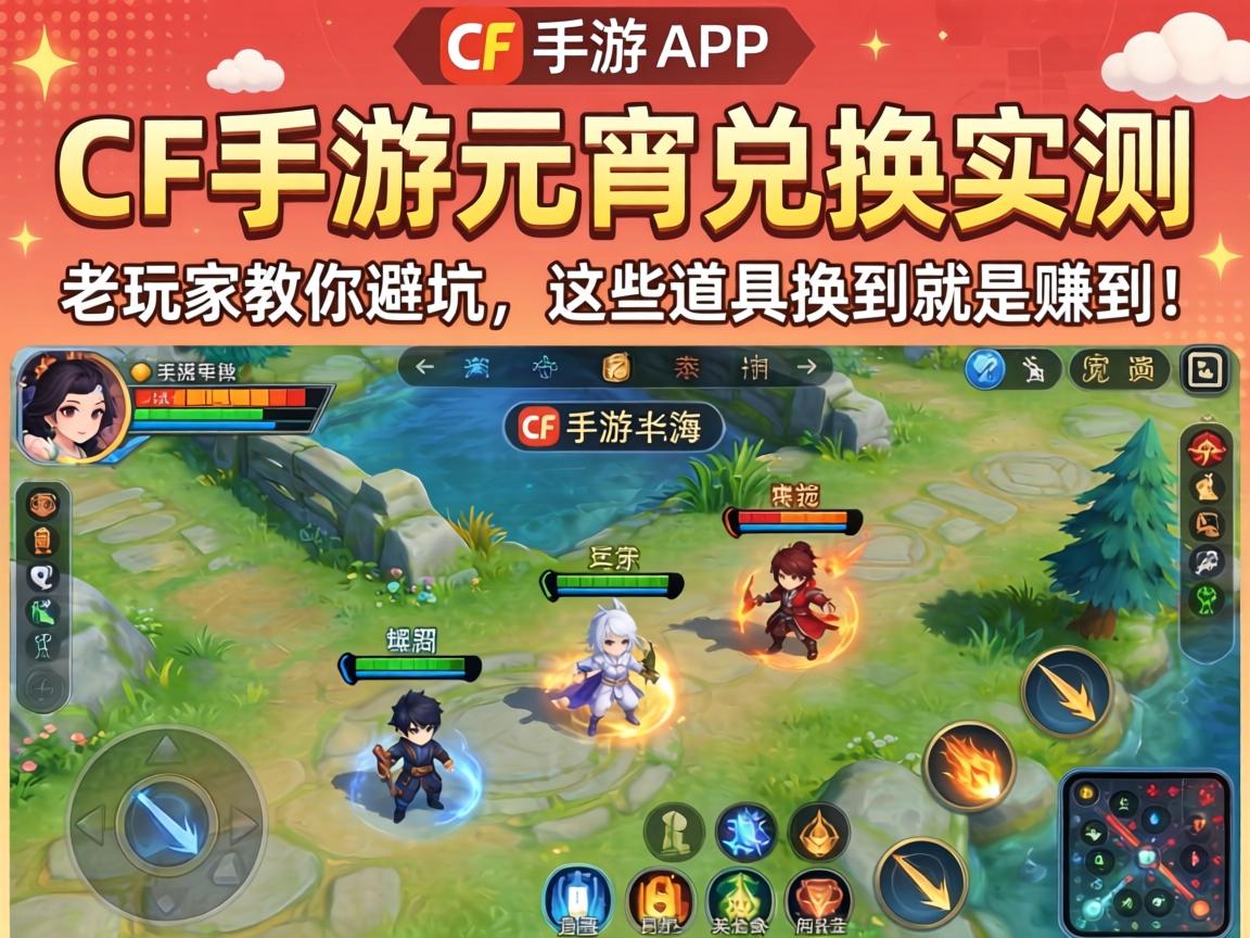 CF手游元宵兑换实测