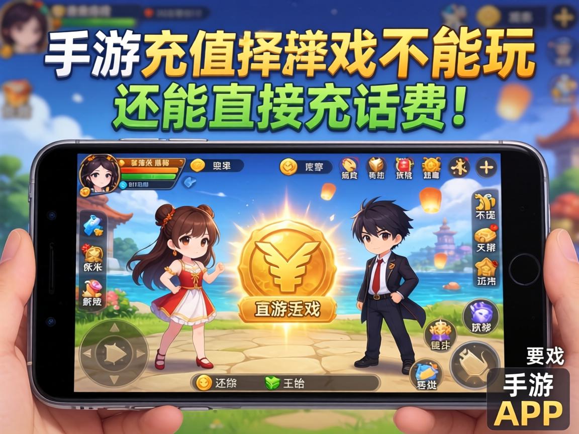 手游充值新选择,这些游戏不仅能玩还能直接充话费! 这些游戏不仅能玩还能直接充话费
