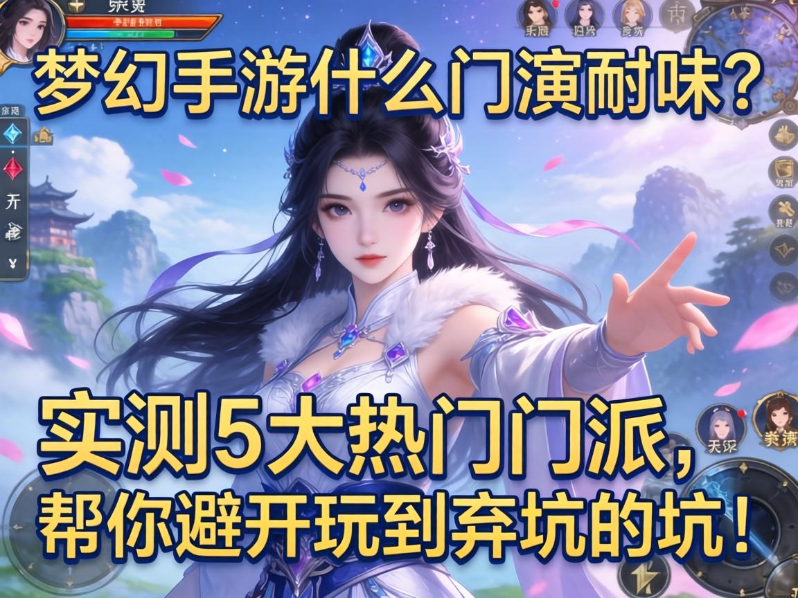 梦幻手游什么门派耐玩?实测5大热门门派,帮你避开玩到弃坑的坑! 梦幻手游什么门派耐玩