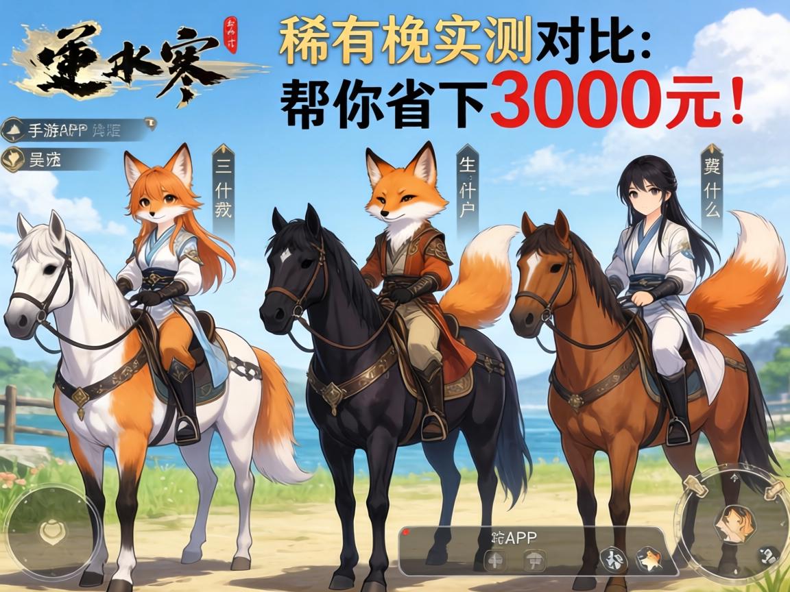 逆水寒手游换什么狐狸