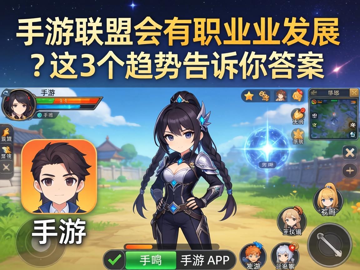 手游联盟会有职业化发展吗?这3个趋势告诉你答案 手游联盟会有职业化发展吗