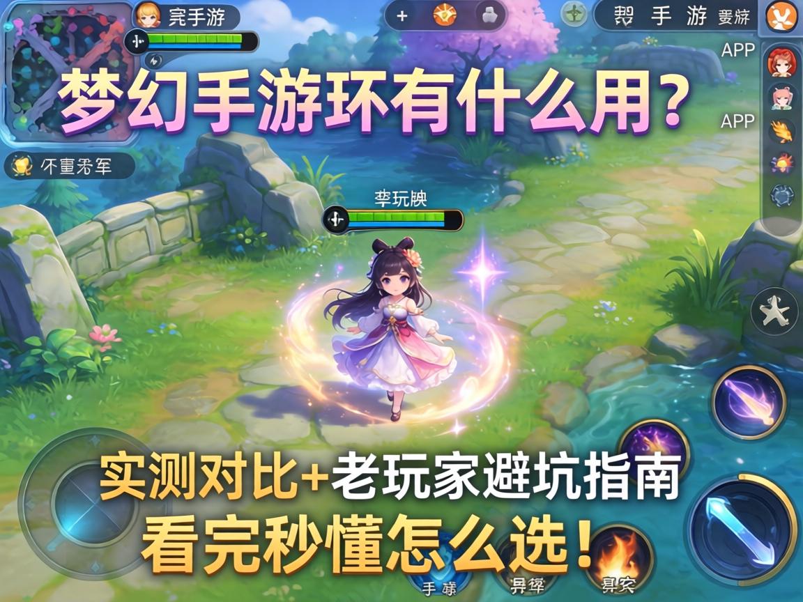 梦幻手游跟环有什么用