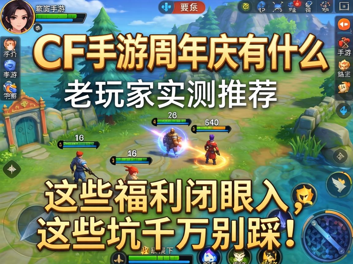 CF手游周年庆有什么