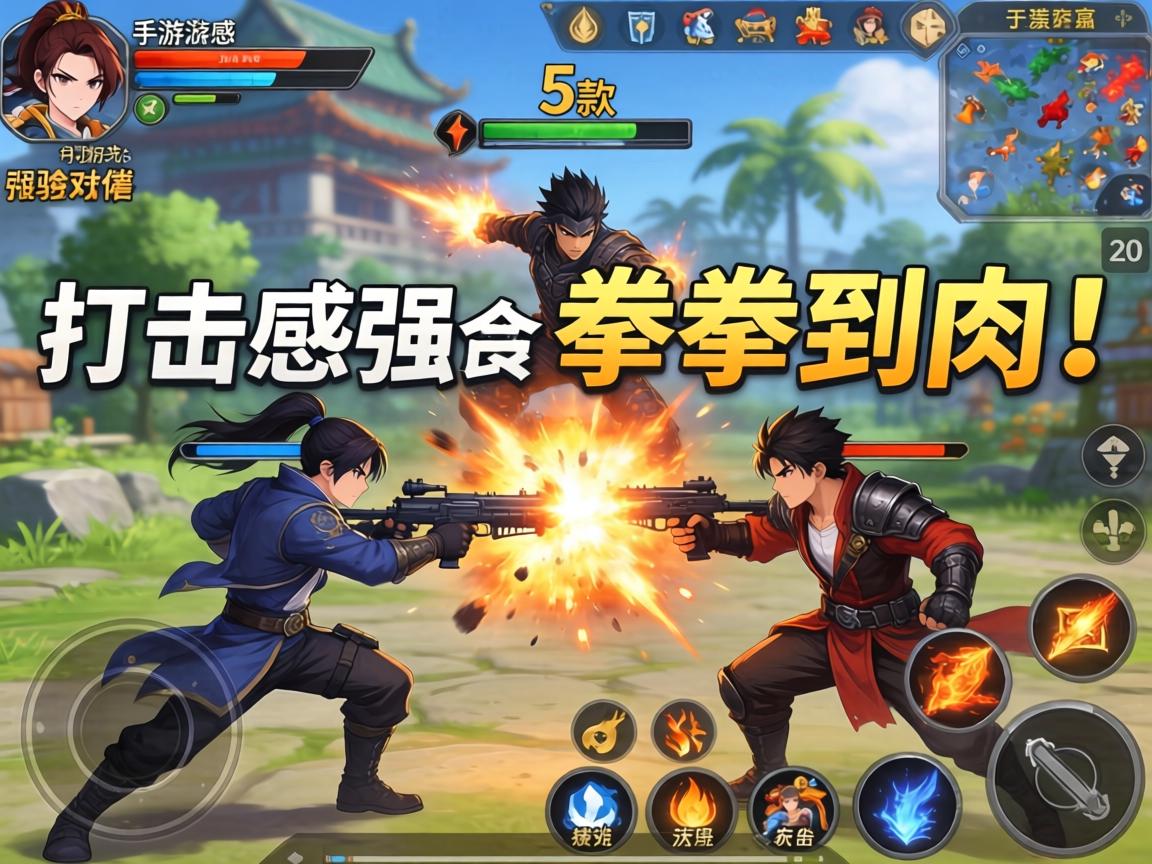 这5款游戏让你体验极致战斗快感