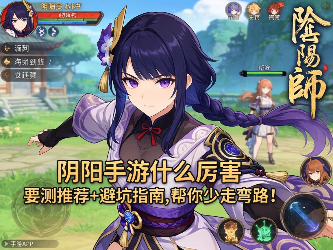 阴阳师手游什么角色厉害