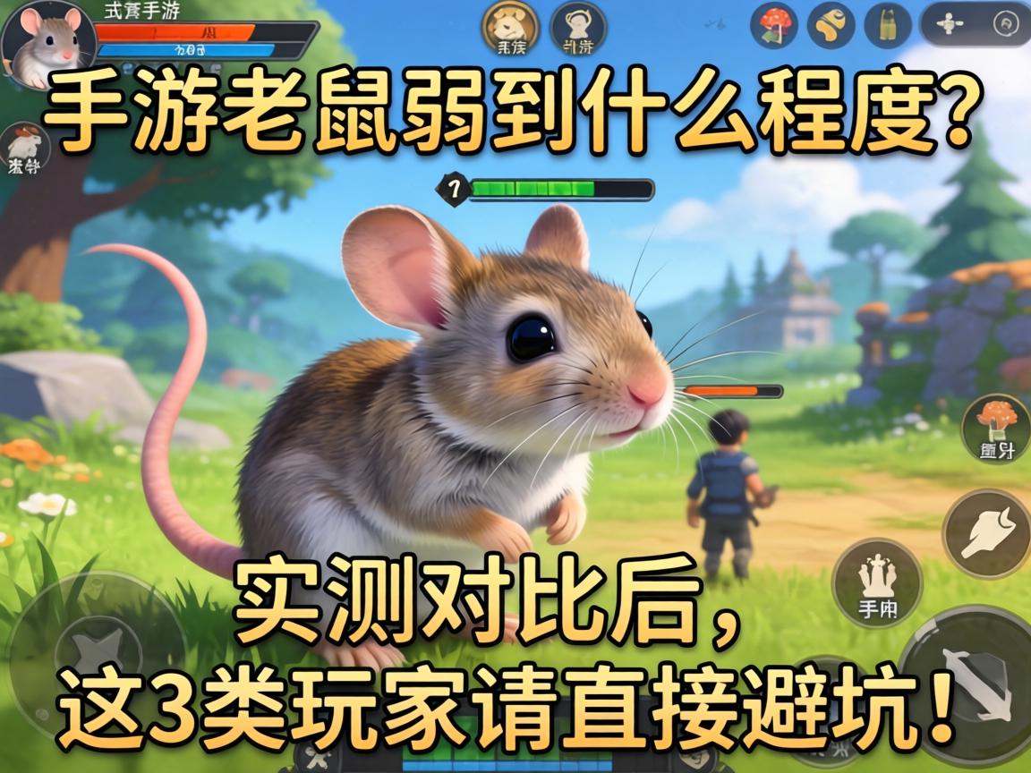 手游老鼠弱到什么程度