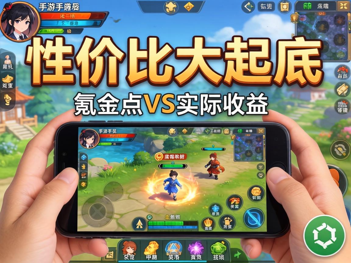 氪金点VS实际收益