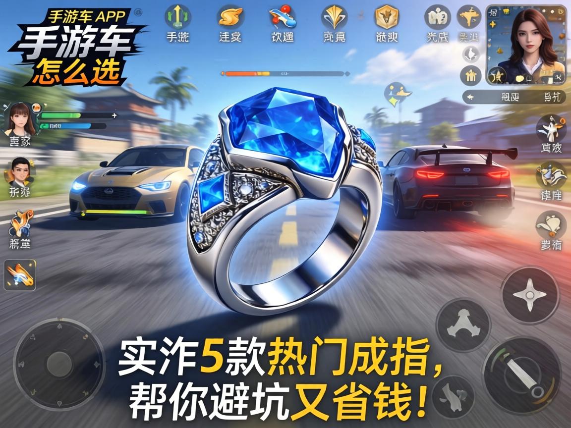 手游飞车戒指怎么选