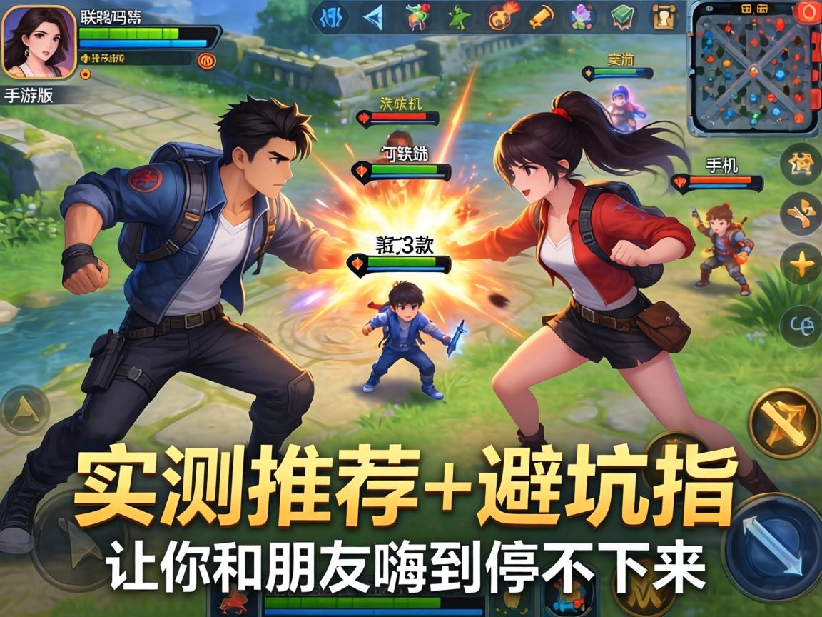 这3款联机手游让你和朋友嗨到停不下来