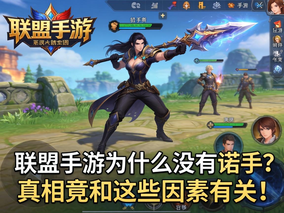 联盟手游为什么没有诺手