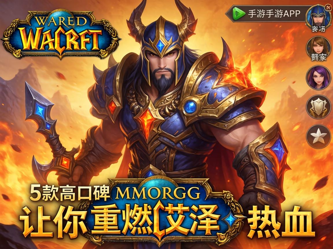 这5款高口碑MMORPG让你重燃艾泽拉斯热血