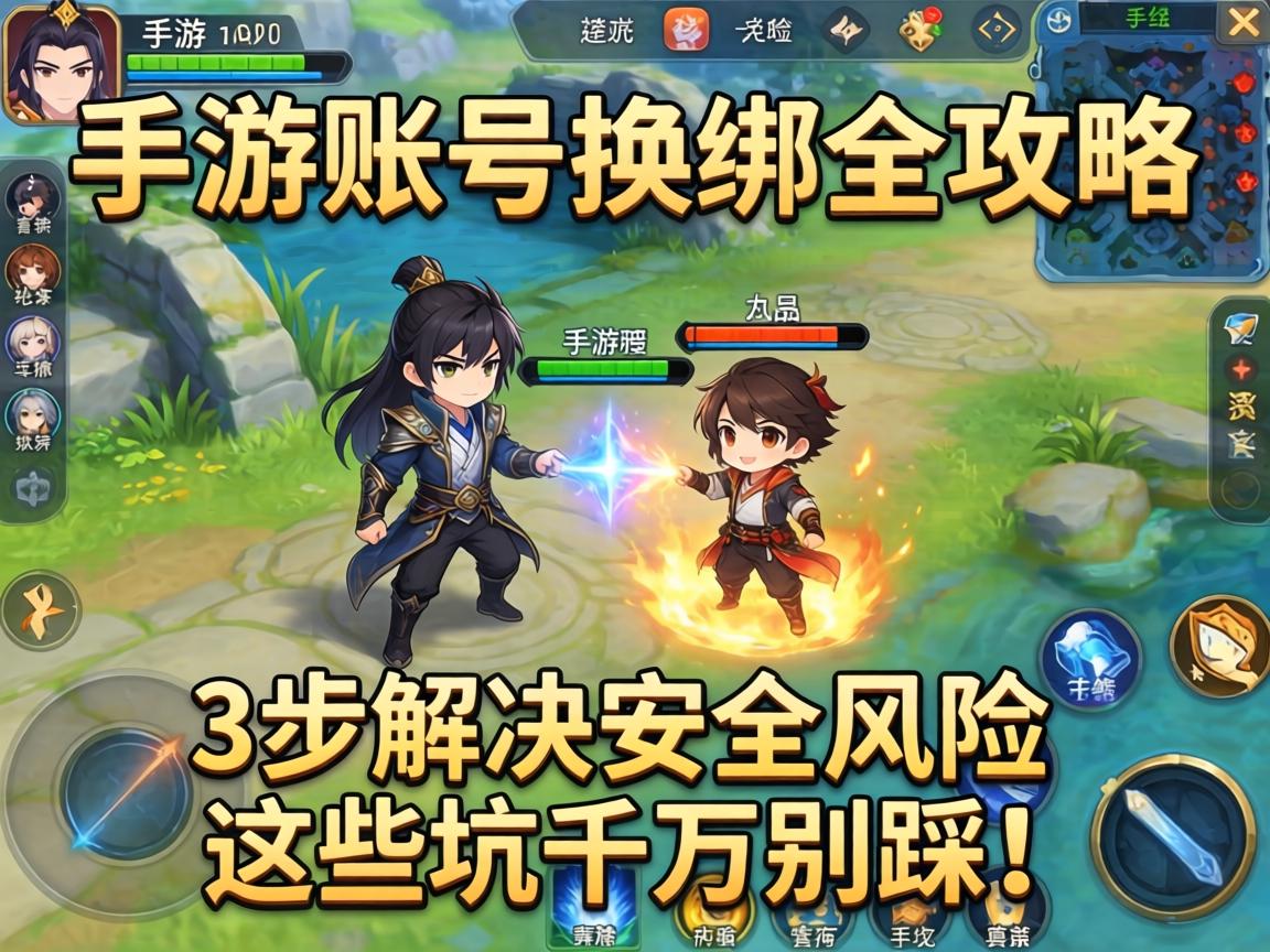 手游账号换绑全攻略
