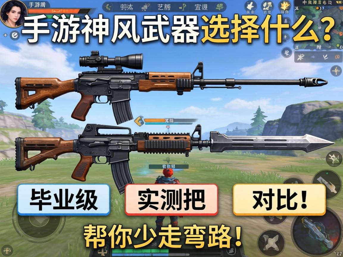 三把毕业级武器实测对比