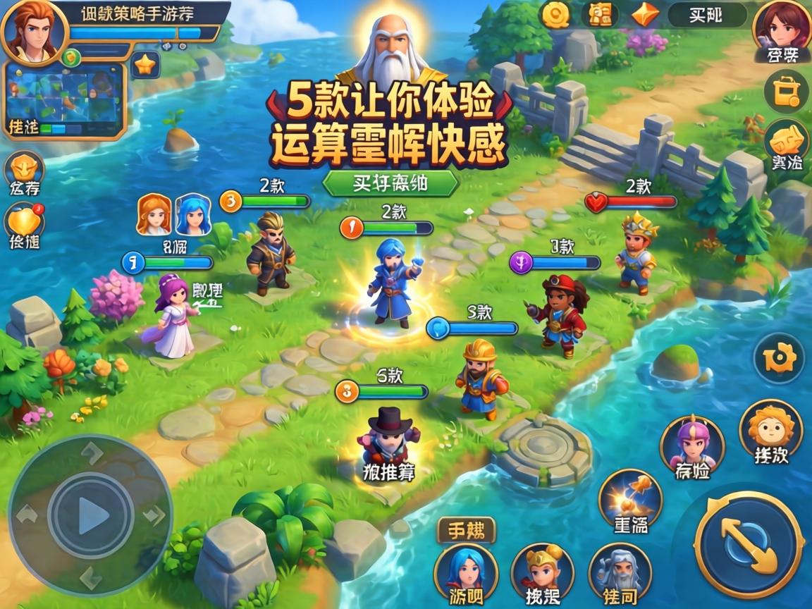 这5款让你体验运筹帷幄的快感
