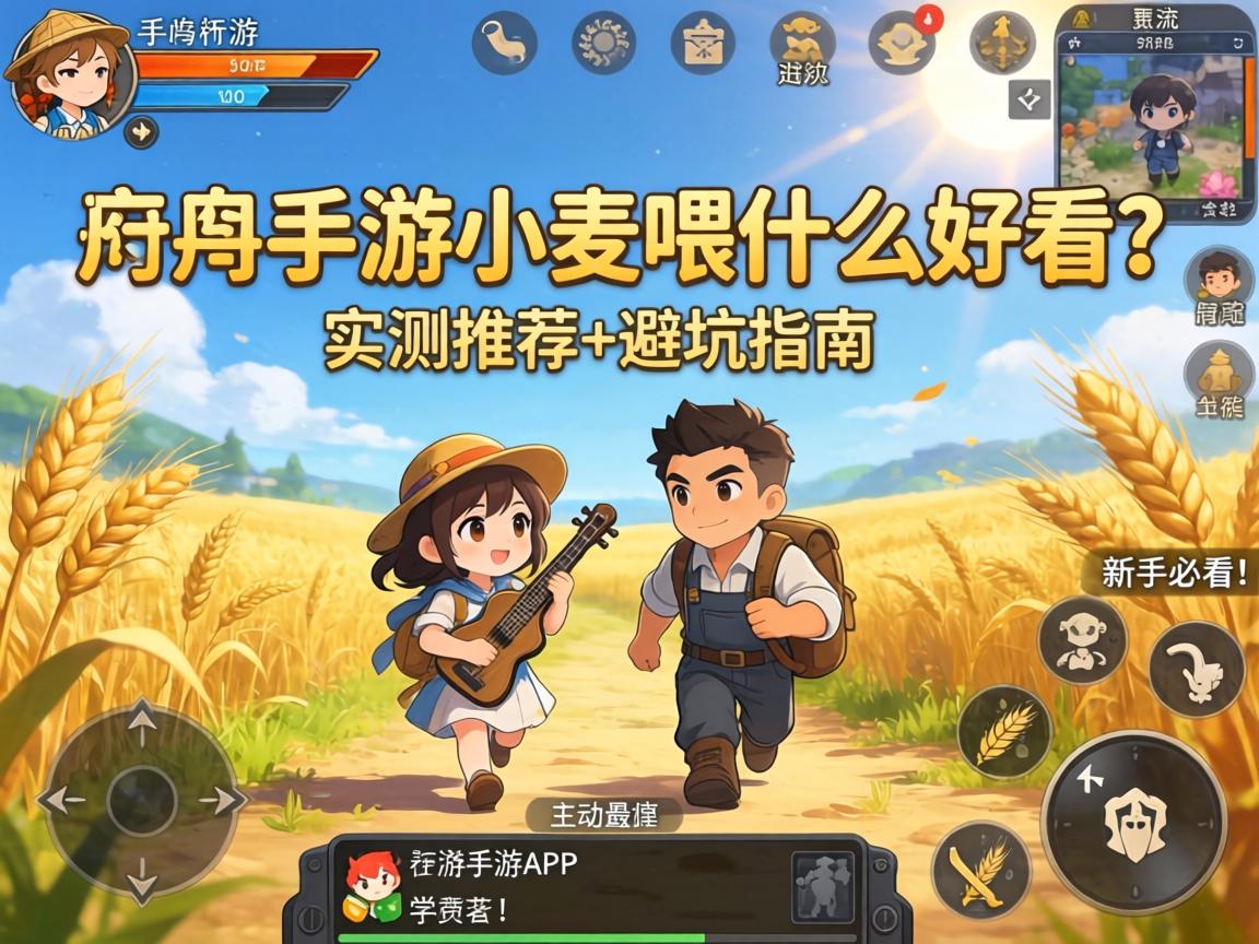 方舟手游小麦喂什么好看
