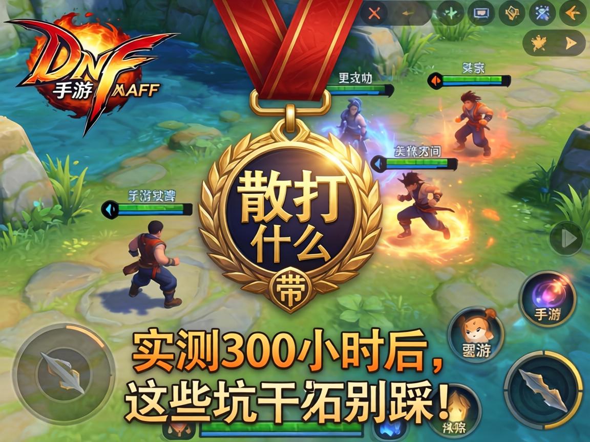 DNF手游散打带什么勋章