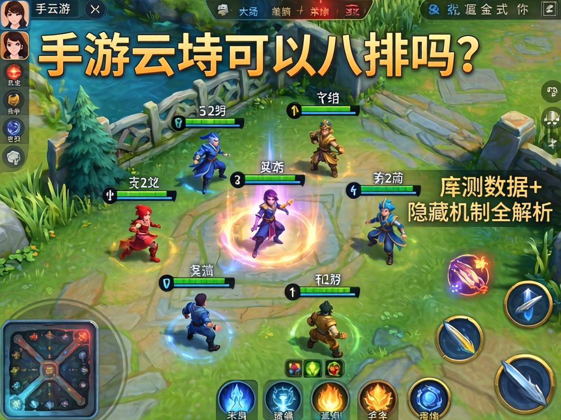 手游云顶可以八排吗