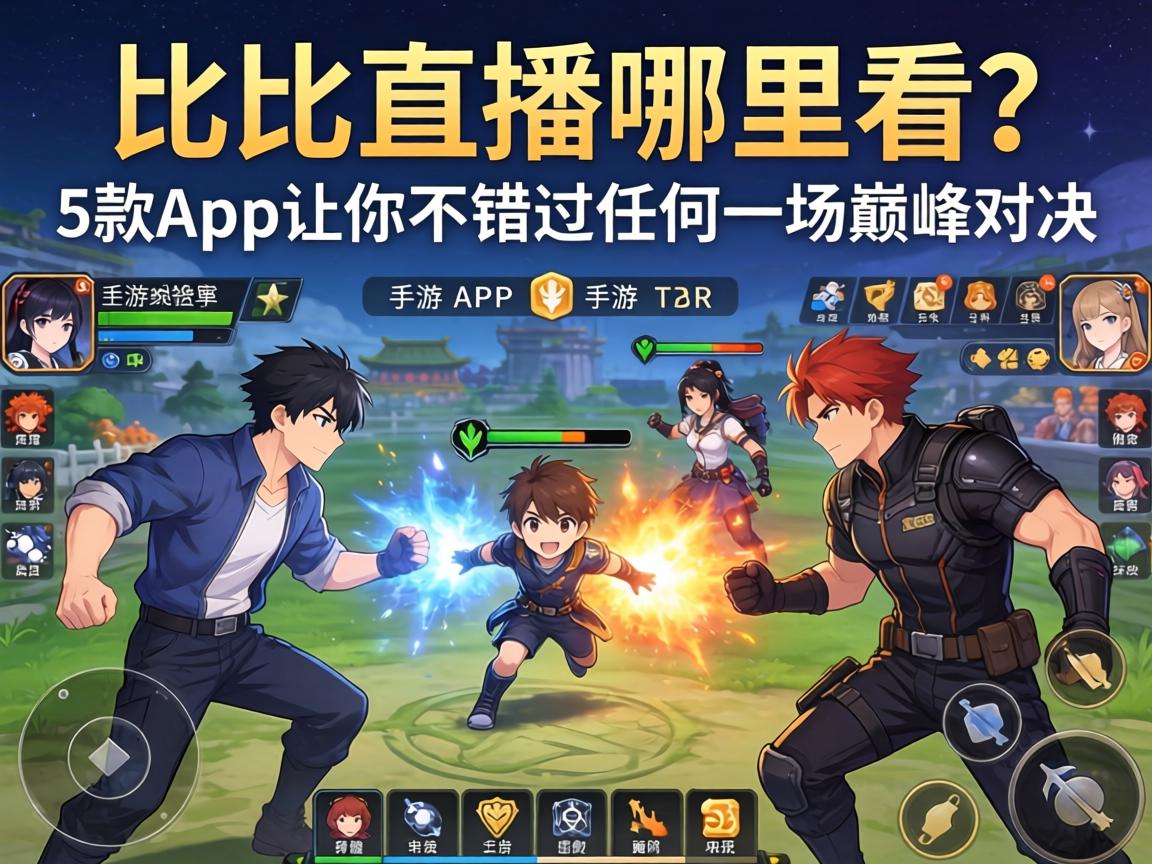 这5款App让你不错过任何一场巅峰对决