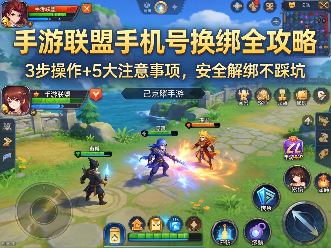手游联盟手机号换绑全攻略