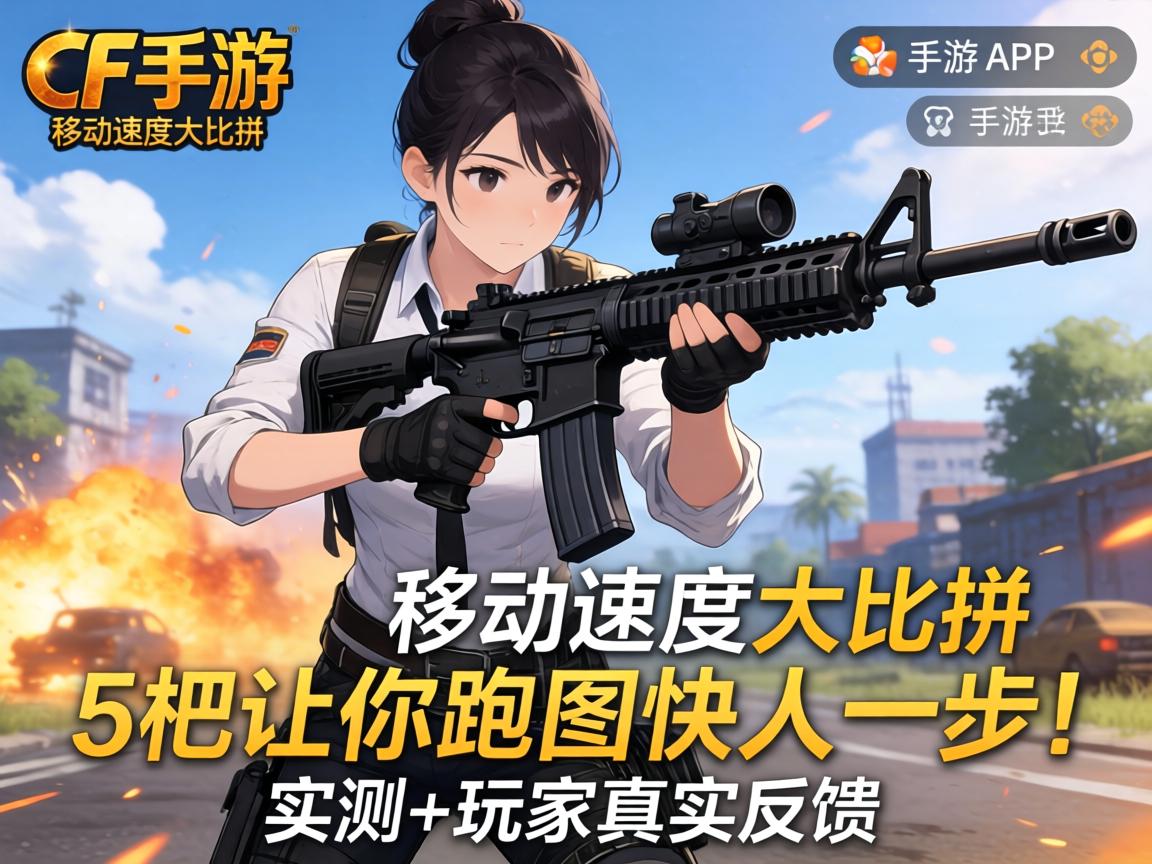 这5把武器让你跑图快人一步