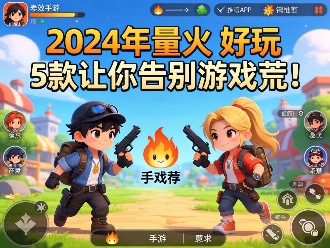 2024年最火又好玩的手游推荐