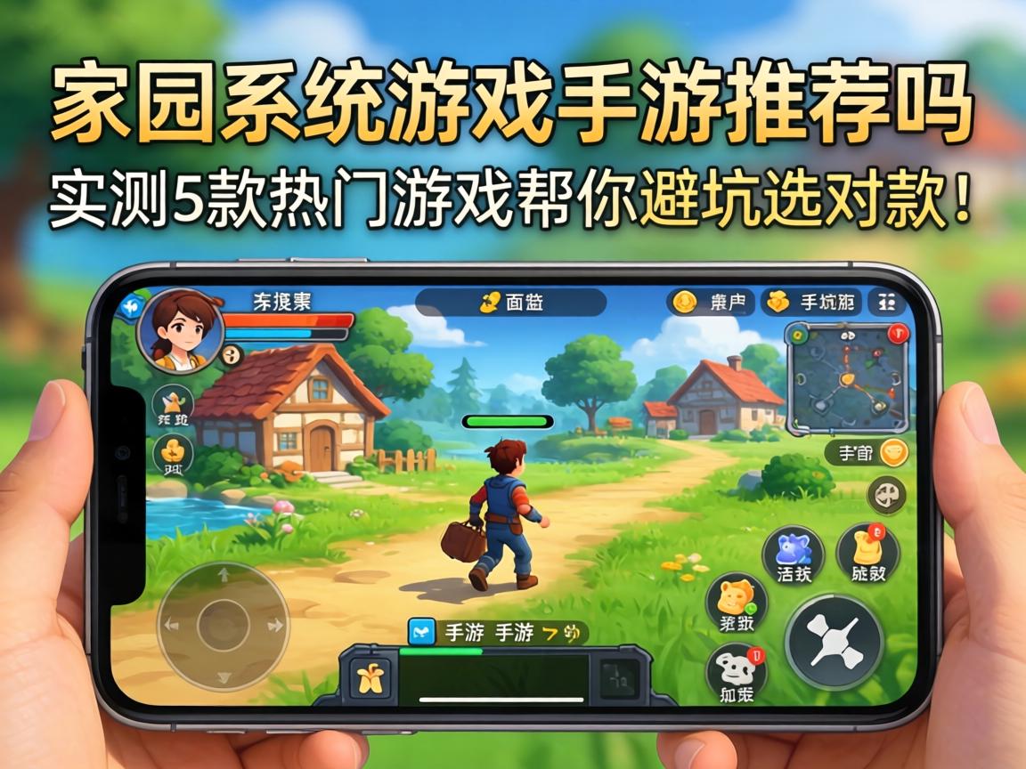 家园系统游戏手游推荐吗?实测5款热门游戏帮你避坑选对款! 实测5款热门游戏帮你避坑选对款
