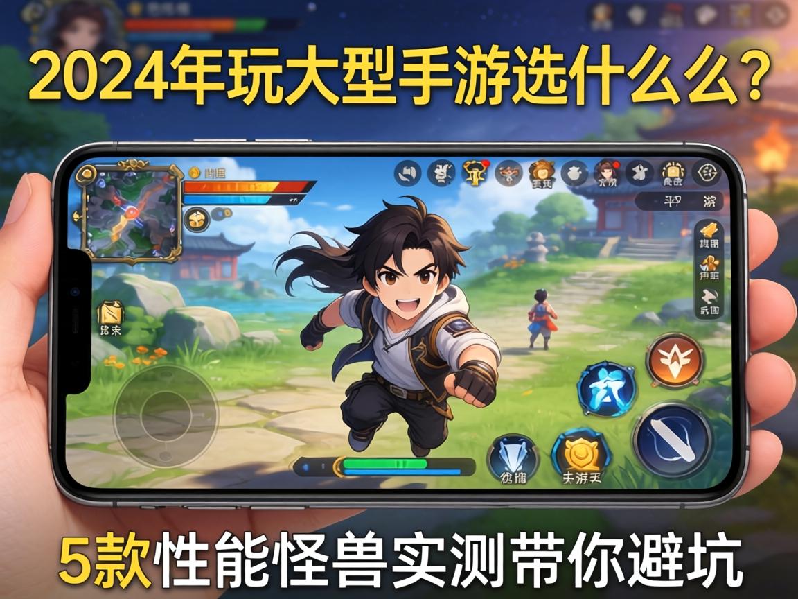 2024年玩大型手游选什么手机?这5款性能怪兽实测带你避坑 2024年玩大型手游选什么手机