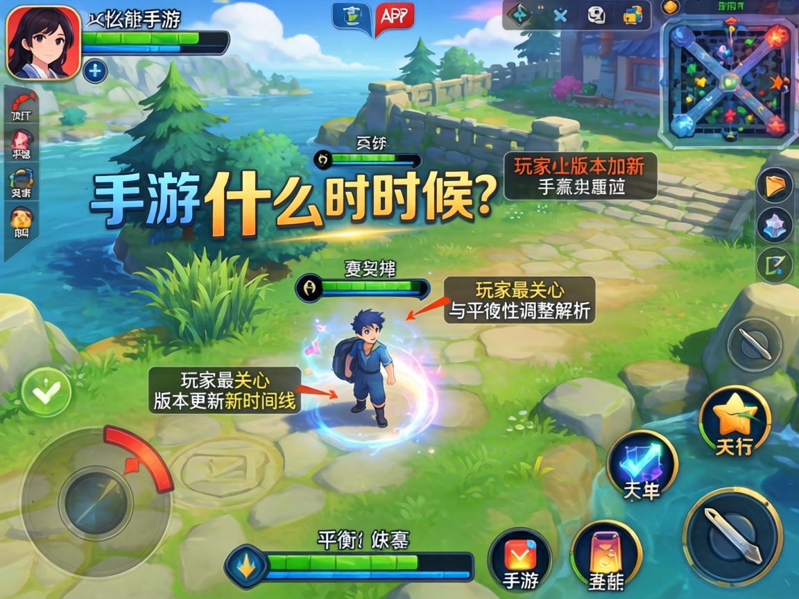 玩家最关心的版本更新时间线与平衡性调整解析