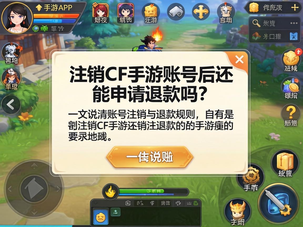 注销CF手游账号后还能申请退款吗?一文说清账号注销与退款规则 注销CF手游账号后还能申请退款吗