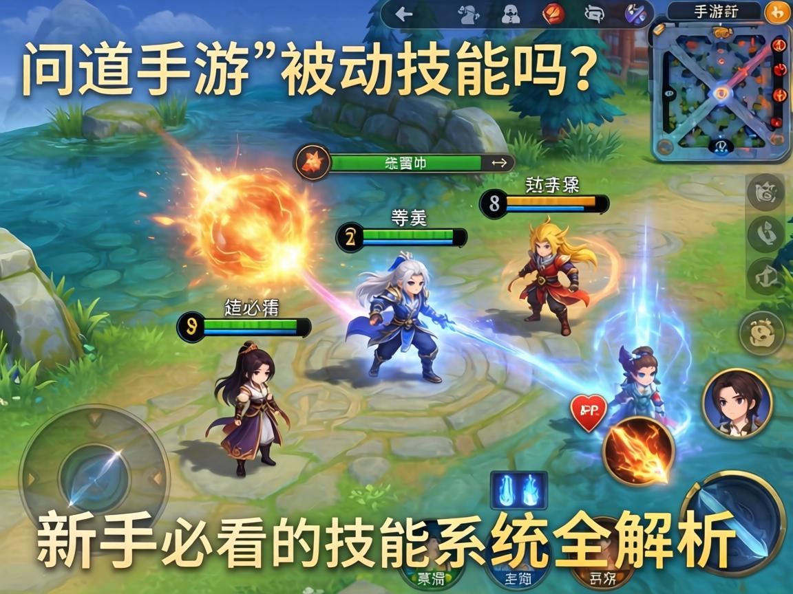 问道手游有被动技能吗?新手必看的技能系统全解析 新手必看的技能系统全解析