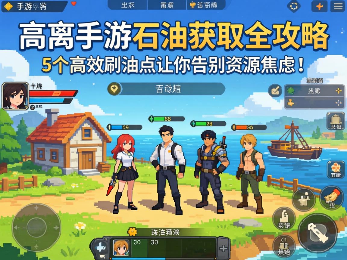 这5个高效刷油点让你告别资源焦虑