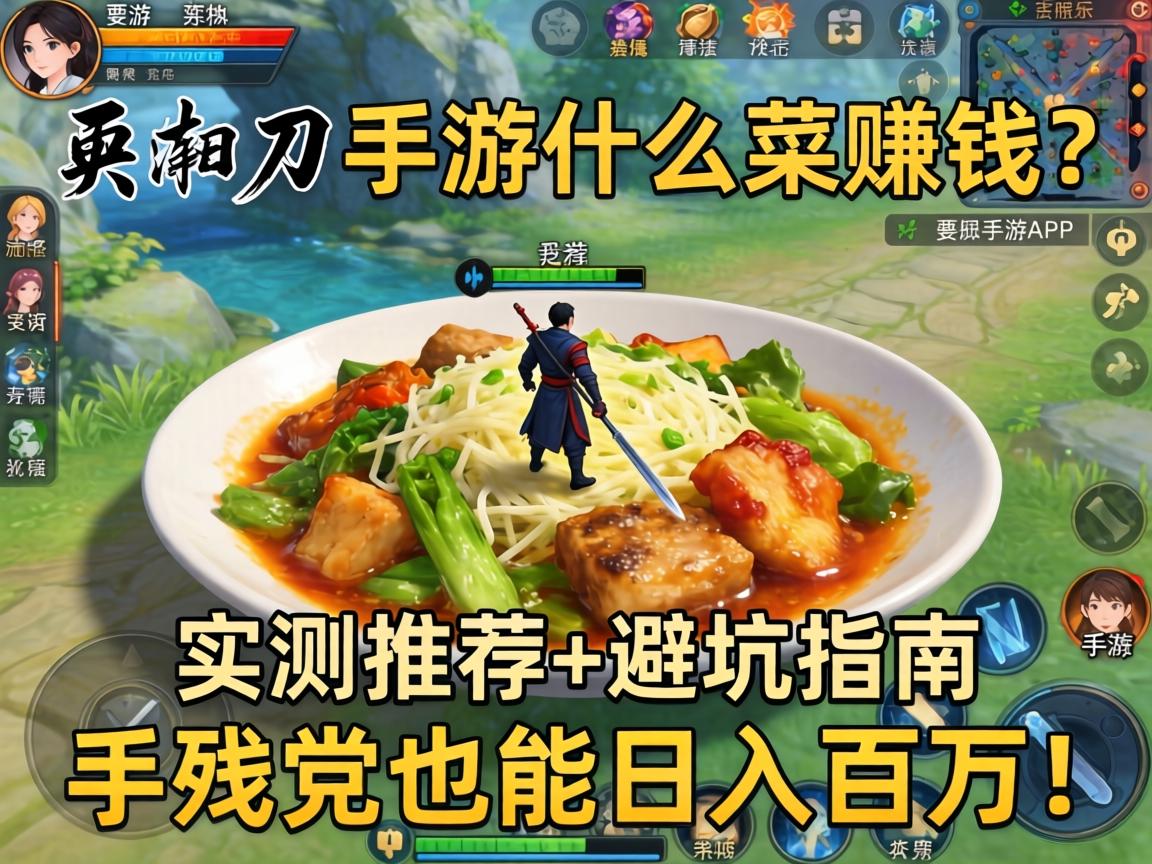 天刀手游什么菜赚钱