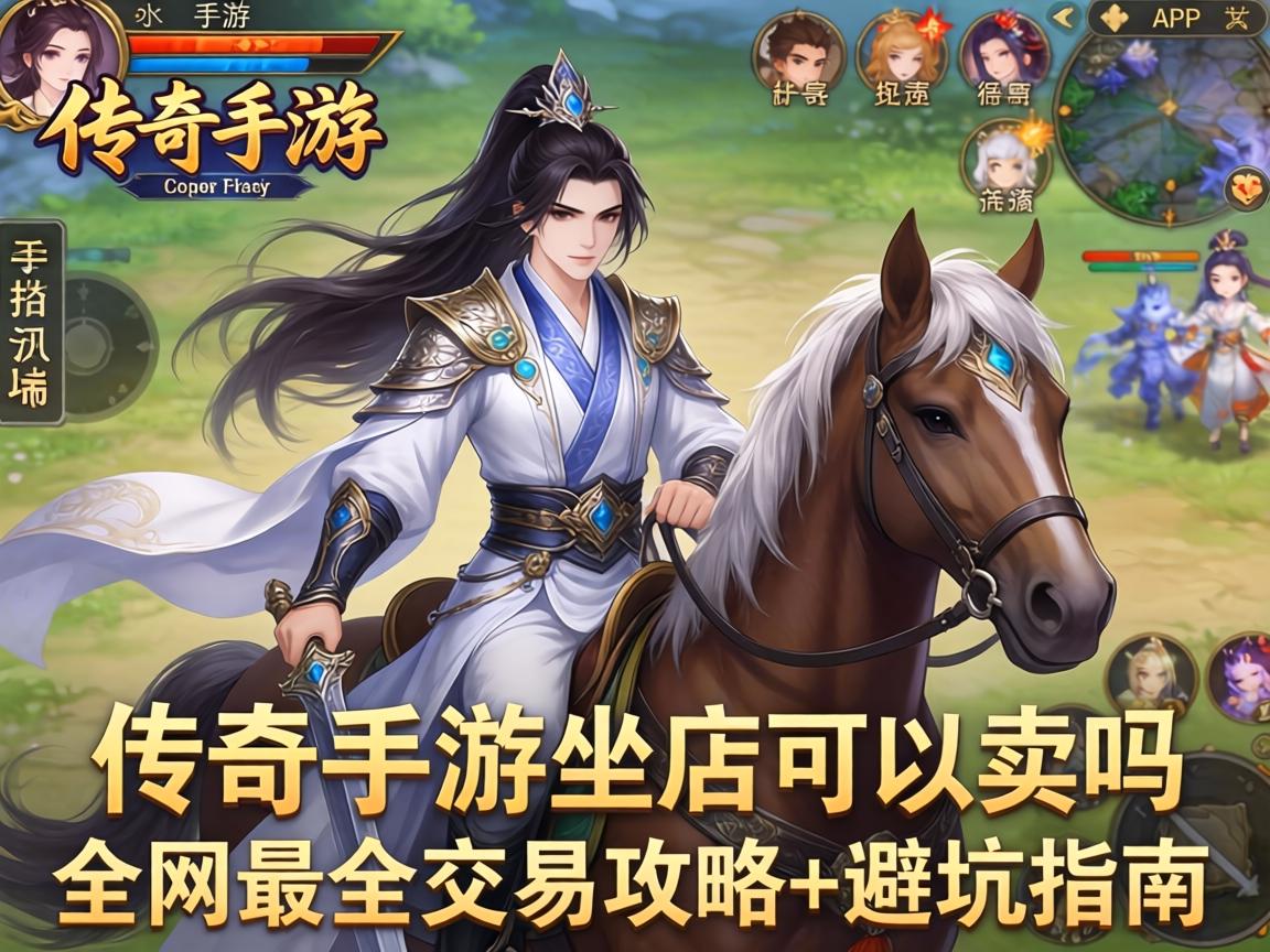 传奇手游坐骑可以卖吗