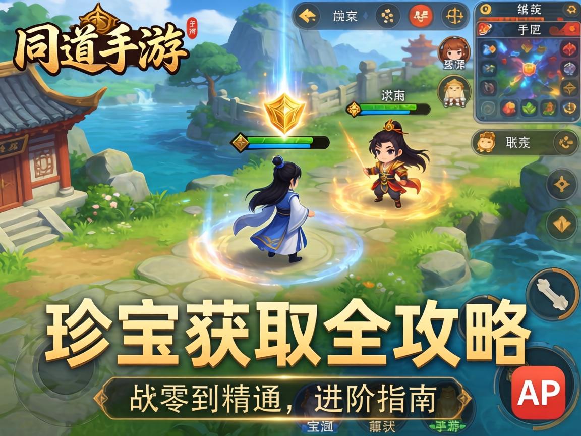 问道手游珍宝获取全攻略