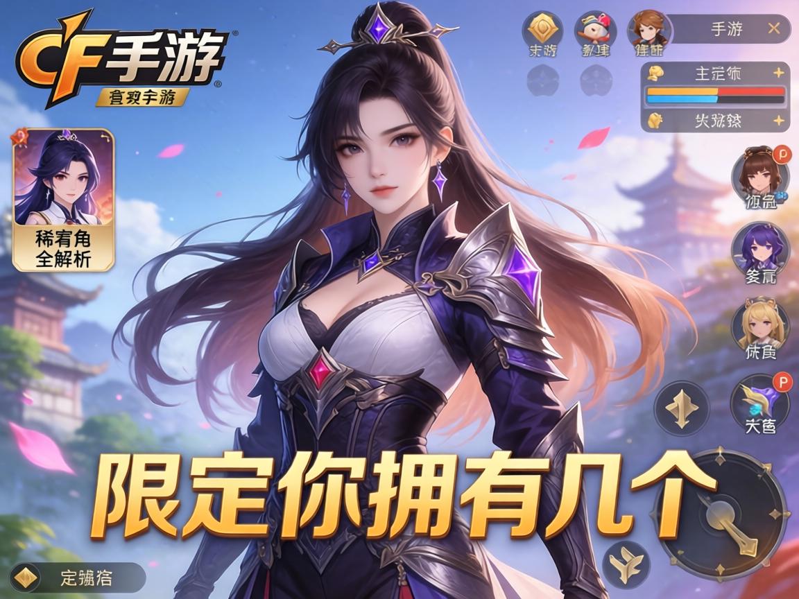 CF手游最稀有角色全解析