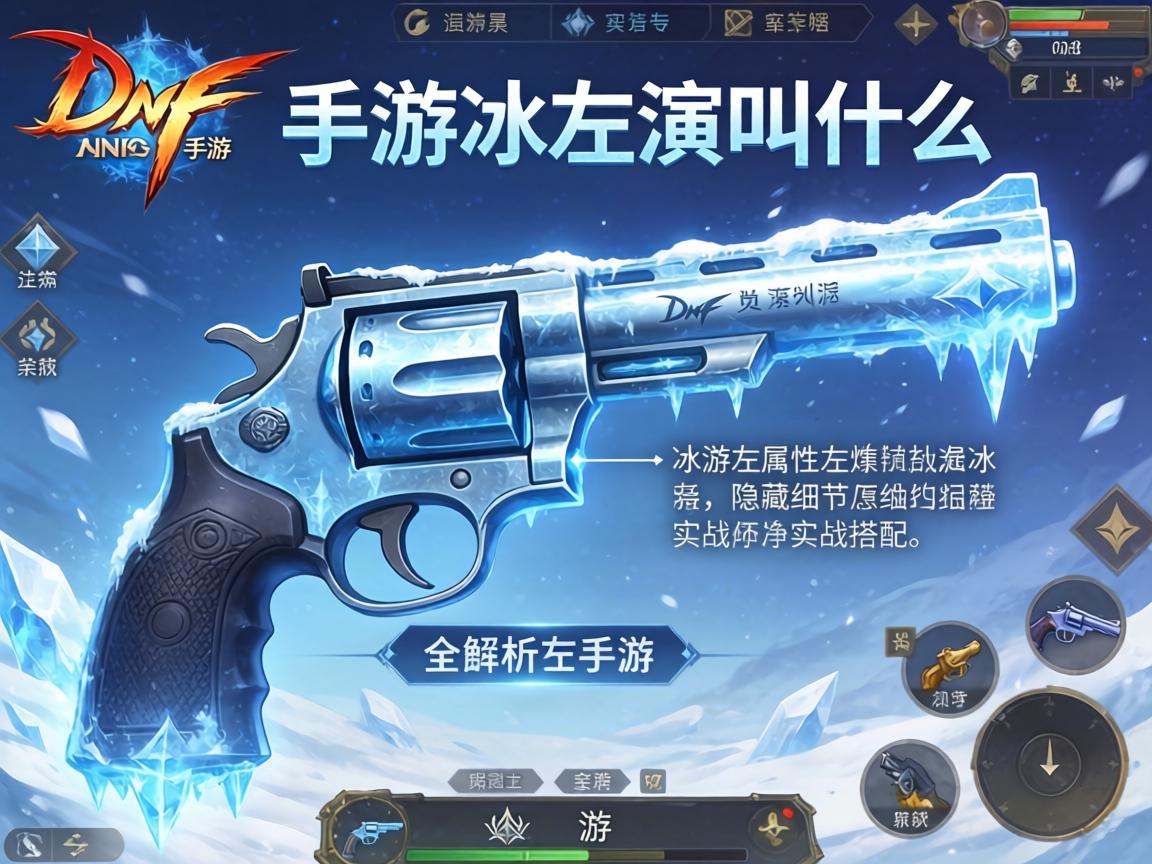 全解析冰属性左轮枪的隐藏细节与实战搭配