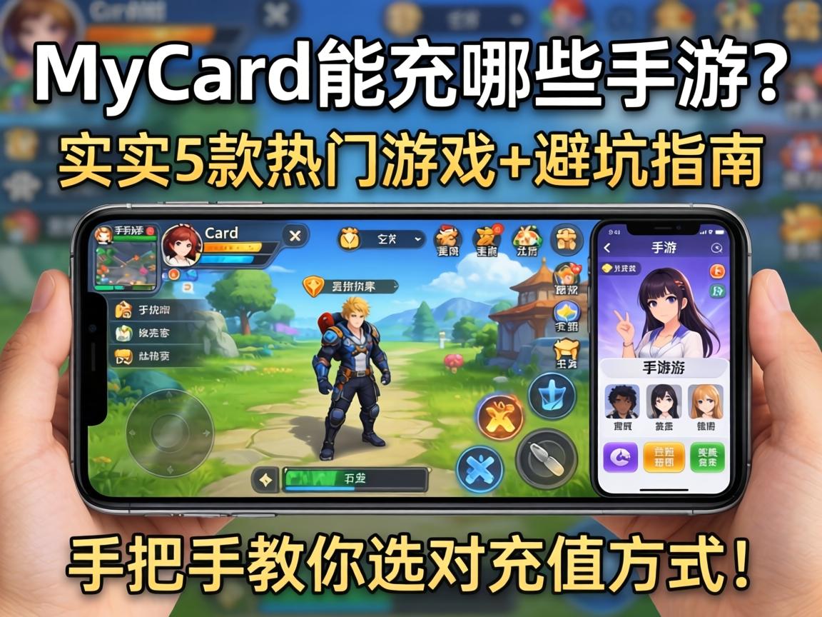 MyCard能充哪些手游