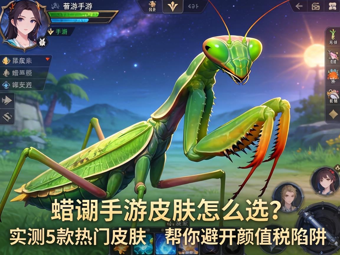 螳螂手游皮肤怎么选